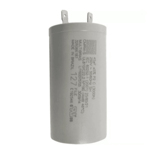 Capacitor 45uf 250V C/Term WEG/Whirpoll {326066187} Original